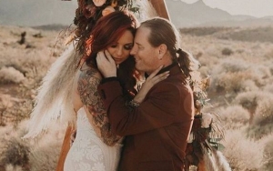 Corey Taylor Gets Married, Shares Picture of His Blushing Bride