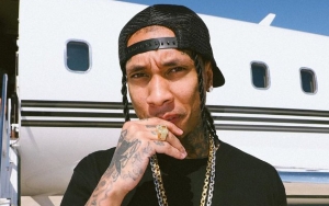 Tyga Looks Totally Unrecognizable in His Halloween Costume