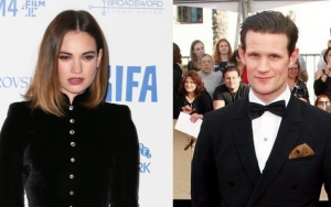 Lily James and Matt Smith Get Together for Lunch Amid Split Rumors