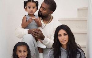 Kim Kardashian Accused of Photoshopping Children in Family Christmas Card: They Look Like Stickers
