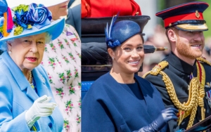 Queen Elizabeth Called 'Gross' After Snubbing Prince Harry and Meghan Markle in New Christmas Video