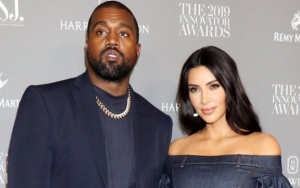Kim Kardashian Denies Kanye West Falls Off His Horse at Sunday Service