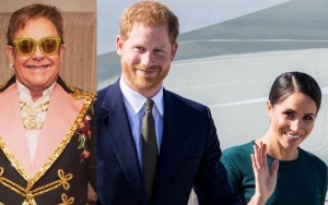 Elton John Supports Prince Harry and Meghan Markle's Royal Exit