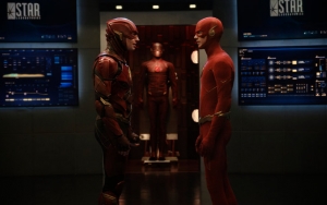'Crisis on Infinite Earths': Grant Gustin's The Flash Meets Ezra Miller's in First-Ever Crossover