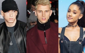 Eminem Disses Machine Gun Kelly On Surprise Album Name Drops Ariana Grande