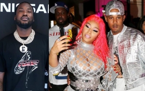 Meek Mill Gave Nicki Minaj and Her Husband Dirty Look