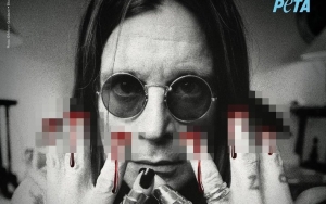Ozzy Osbourne Gets Bloody for New PETA Ad Against Cat Declawing 