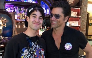John Stamos Dresses Up as Rapunzel as He Takes Darren Criss to Disneyland