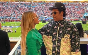 Beyonce and Jay-Z Sit Down During National Anthem Performance at Super Bowl LIV