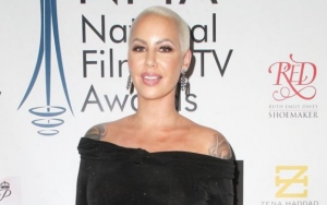 Fans Are Not Feeling Amber Rose's New Forehead Tattoo