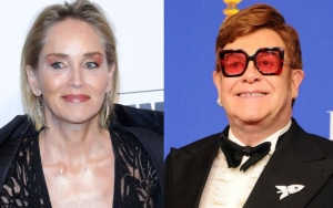 Sharon Stone Turns to Elton John for Online Dating Advice