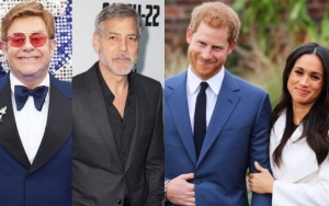 Elton John and George Clooney Fighting Over Prince Harry and Meghan Markle