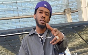 Desiigner Falls on James Harden During Stage Mishap at Las Vegas Gig