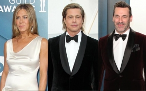 Jennifer Aniston Tried to Make Brad Pitt Jealous by Hanging Out With Jon Hamm at Oscars Bash