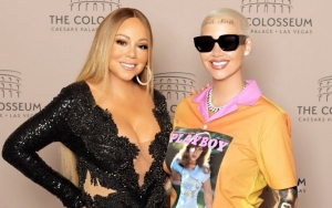 Amber Rose Pokes Fun at Herself With Mariah Carey Comparison