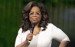 Oprah Winfrey Falls While Talking About Balance on Stage