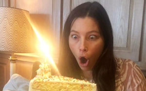 Jessica Biel Brags About Doing More Than Just Eating Birthday Cake on Super Tuesday