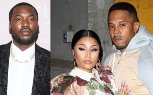 Meek Mill Has Shady Reaction to Nicki Minaj's Husband Getting Arrested 