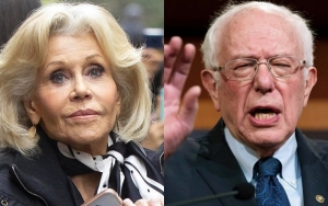 Jane Fonda Explains Reason Behind Bernie Sanders Support During Climate Change Protest