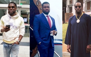 Kevin Hart Claps Back After 50 Cent Clowns Him and Diddy for Getting 'Old' While in Quarantine