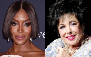 Naomi Campbell Plays Dress Up Using Elizabeth Taylor's Clothes During COVID-19 Lockdown