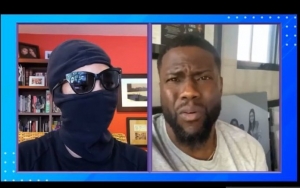 Video: Kevin Hart Pokes Fun at Regina Hall's Messy Look During Coronavirus Quarantine