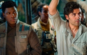 John Boyega and Oscar Isaac Caught Up in Sandstorm on 'Star Wars' Movie Set