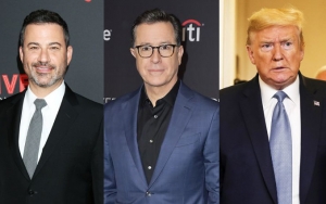 Jimmy Kimmel and Stephen Colbert Clap Back at President Trump for Mocking Late-Night TV Ratings