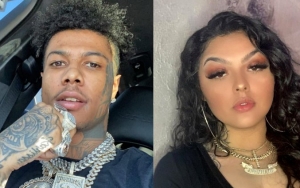 Blueface's Baby Mama Looks Pissed Off, Hits Him In Mother's Day Video