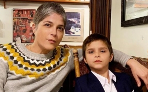 Selma Blair and 8-Year-Old Son Hold Memorial for George Floyd