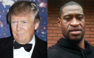 Donald Trump Dragged for Claiming George Floyd Is Happy in 'Heaven' During Jobs Report Speech