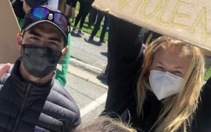 Joe Jonas, Sophie Turner, Pink March for Black Lives Matter in Los Angeles