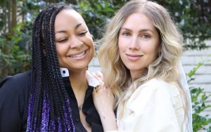 Raven-Symone Caught Getting Handsy With New Wife in Public