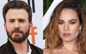 Chris Evans Spotted on Possible London Date With Lily James