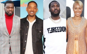 50 Cent Mocks Will Smith, Meek Mill Praises Jada Pinkett After August Alsina Affair Confession