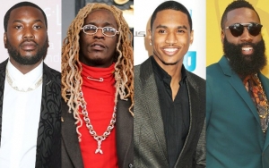 Meek Mill, Young Thug Slam Trey Songz for Dissing James Harden's 'Blue Lives Matter' Mask