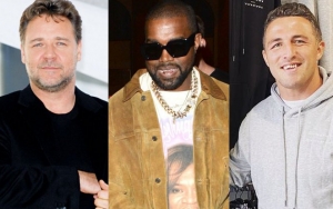 Russell Crowe Dishes on Kanye West's Clash With Sam Burgess Over Lyrics Mix Up