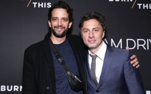 Zach Braff Tattooed Image of Dancing Nick Cordero on His Arm