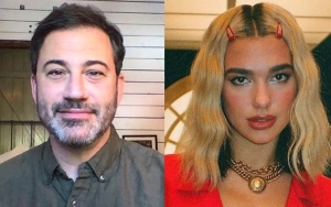 Jimmy Kimmel Defends Dua Lipa Against Sexist Troll Following 'Late Night' Guest-Hosting Gig