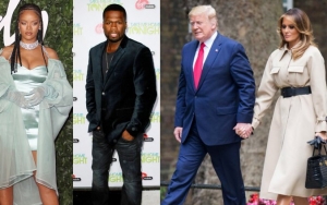 Rihanna, 50 Cent Clown Donald Trump as Melania Refuses to Hold His Hand in Viral Video