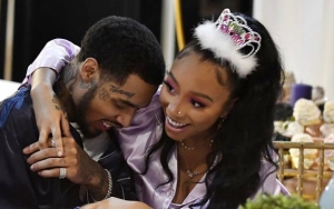 T.I.'s Pregnant Stepdaughter Looks Pissed as She Drives Her BD Around and Pays for His Meal