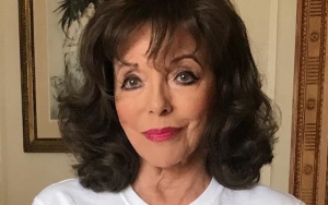 Joan Collins Gets 'Yelled at' by French Police for Using Plastic Visor Instead of Face Mask