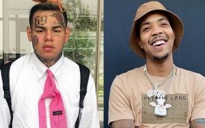 Watch: 6ix9ine Runs Out of Store After Seeing G-Herbo's Crew
