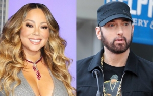 Mariah Carey Shades Eminem While Responding to Report He's 'Stressed' About Her Memoir