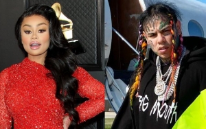 Blac Chyna Helps Promote 6ix9ine's Upcoming Album by Shaking Her Bare Booty