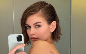 Kaia Gerber Poses Nude and Kisses Female Friend on Her 19th Birthday