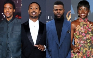 Chadwick Boseman's 'Black Panther' Co-Stars Attend His Beach Memorial