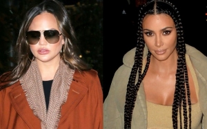 Chrissy Teigen Raves Over Kim Kardashian's SKIMS Maternity Line After Backlash