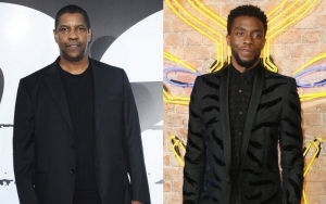 Denzel Washington 'Shedding a Tear' Over Chadwick Boseman's Death