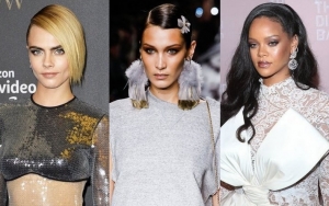 Cara Delevingne and Bella Hadid Get Steamy for Rihanna's Lingerie Fashion Show
